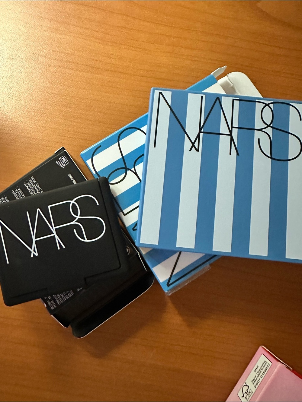NARS cosmetics blush and bronzer and highlighter